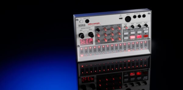 Korg Volca Sample 2 – Digitaler 16-Step-Sample-Sequenzer, USB