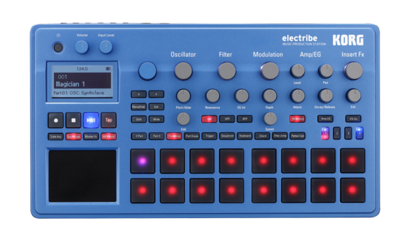 Korg Electribe 2 (blau) – Produktionsstation