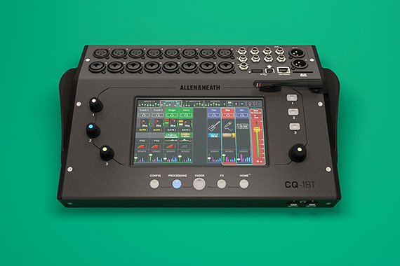 Allen & Heath CQ-18T – Console de mixage numérique compacte