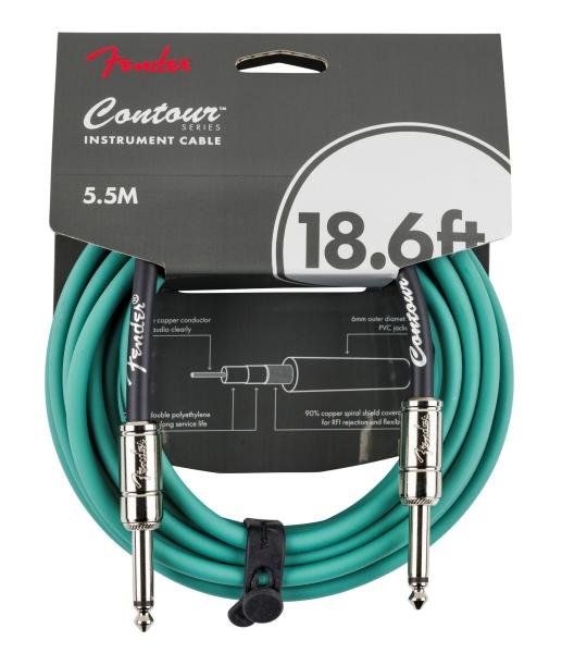 Fender Câble instrument Contour 18,6 ft (5,7 m), jack coudé