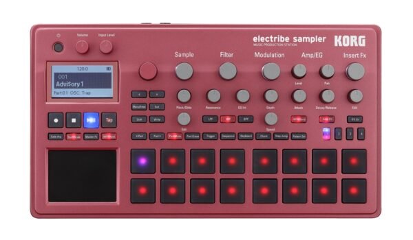Korg Electribe Sampler 2 (Rot) – Produktionsstation und Sampler