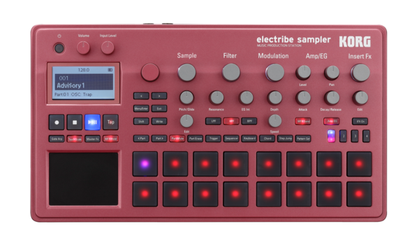 Korg Electribe Sampler 2 (Rot) – Produktionsstation und Sampler