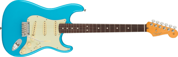 Fender American Professional II Stratocaster – E-Gitarre, Miami Blue, Rosewood