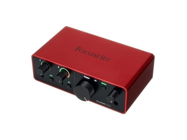 Focusrite Scarlett Solo 4th Gen – interfaces audio et monitoring