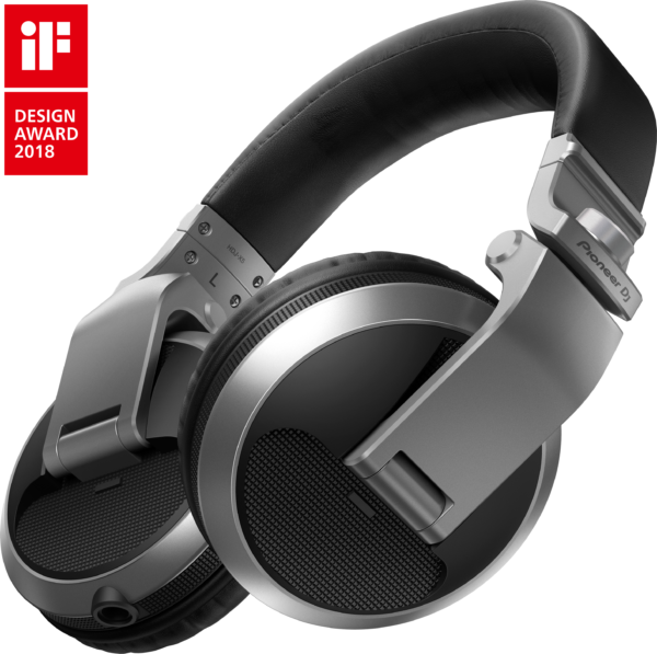 Pioneer DJ HDJ-X5-S – DJ-Kopfhörer, silber