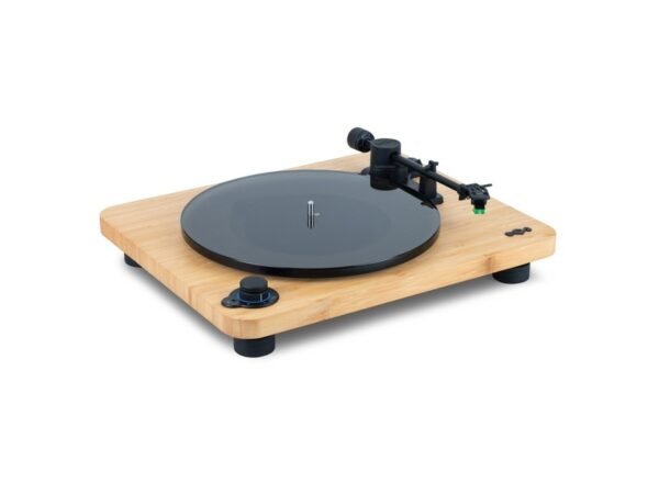 House of Marley Stir It Up Lux – Platine vinyle Bluetooth en bambou