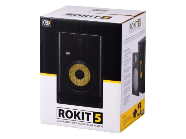 KRK Rokit 5 G5 – interfaces audio et monitoring