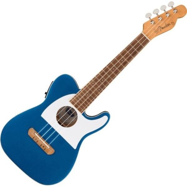 Fender Fullerton Tele Uke – Lake placid blue