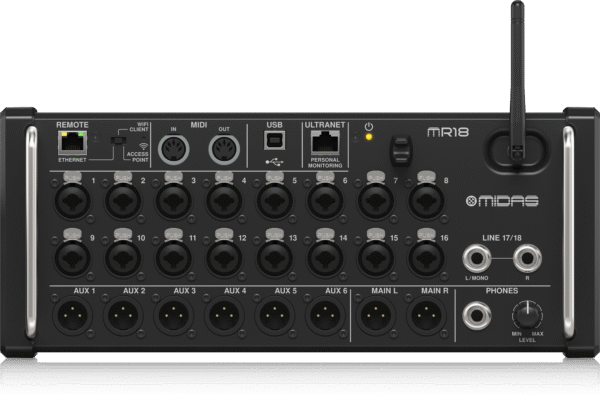 Midas MR18 – Console de mixage numérique rack