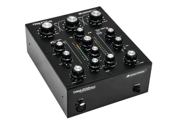 Omnitronic TRM-202MK3 – Rotary-DJ-Mixer
