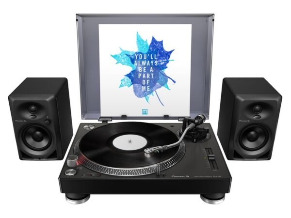 Pioneer DJ PLX-500-W – Platine vinyle DJ, blanche