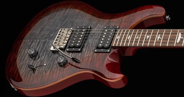 PRS SE Custom 24 – Guitare électrique, Charcoal Cherry Burst
