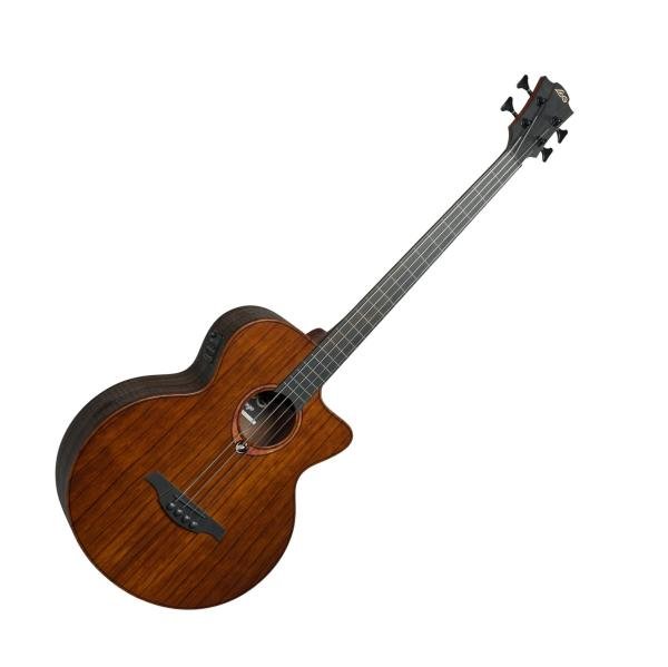 Lag Sauvage Fretless Bass – natural