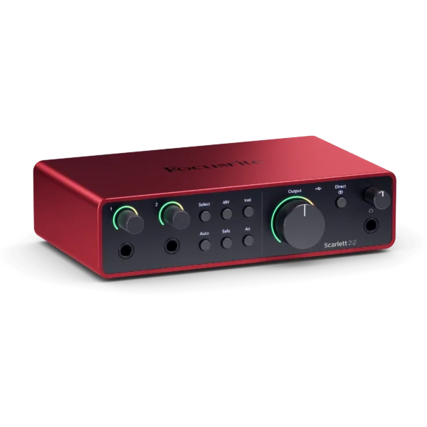Focusrite Scarlett 2i2 4th Gen – Audio- und Monitoring-Interface