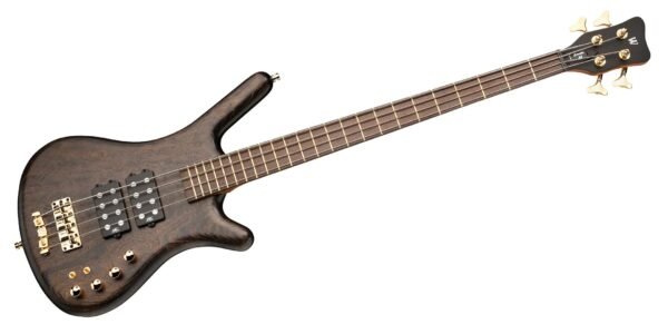 Warwick Teambuilt Pro Series Corvette $$ 4 – E-Bass, Nirvana Black Transparent Satin